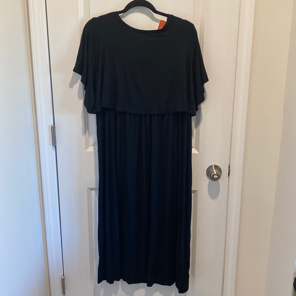 Short Sleeve Nursing Maternity Sheath Dress - NWT!
